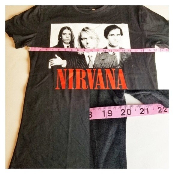 Nirvana Graphic Band‎ Tee Size Medium Unisex - Picture 3 of 5